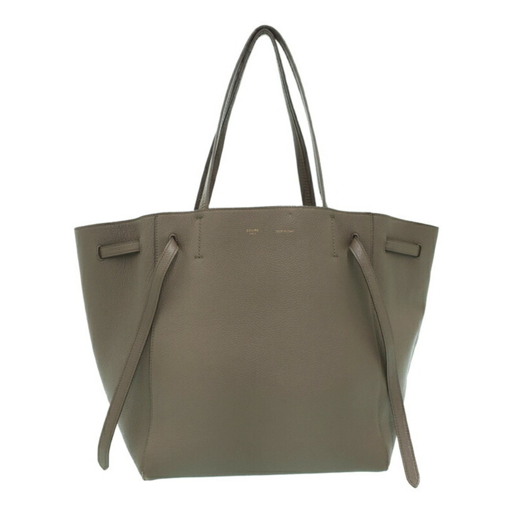 Celine Cabas Phantom Tote Leather Shoulder Bag